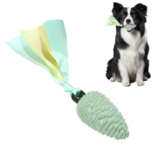 Pinecone Toys for Dogs, Pinecone Dog Chew Toy - Squeaky Rope Dog Toy with Tething Strip, Puppy Chew Toy, Pet Toy for Teeth, Dog Toys for Pets Dog Training, Energy Consumption von ノーブランド品