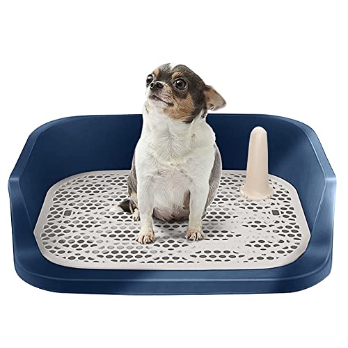 Tragbarer Toilettentrainer für drinnen und draußen -Hundetoiletten -Pee Pad Holder - Puppy Training Pads -Welpentoilette Hundetoilette Hundeklo -50 * 40 * 14cm. von 通用