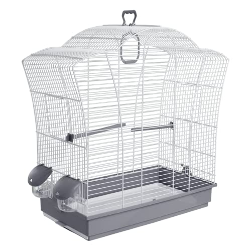 Voltrega 621 White Bird Cage 57 X 27 X 57,5 ??cm von VOLTREGA THE BEST HOME FOR YOUR PET