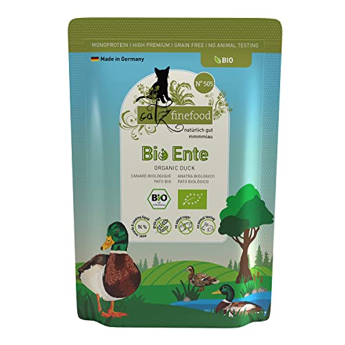 catz finefood PB Bio No. 505 Ente 85g (Menge: 12 je Bestelleinheit) von キャッツファインフード