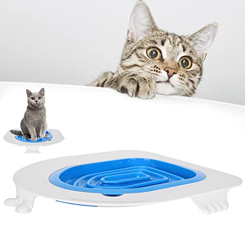 01 Katzentoilettentrainingswerkzeug, Pet Urinal Seat ABS-Nut-Design für Toiletten in verschiedenen Größen und Formen von 01