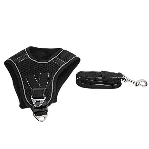 01 Pet Vest Harness, Komfortables Hundegeschirr Reflektierend für Hundespaziergänge für Hundetraining(XS) von 01