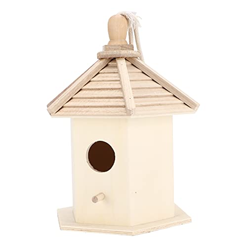 01 Vogelpavillon-Nester, Vogelnester Tragbares schützendes Holz für Zuhause für Pavillon für Garten von 01