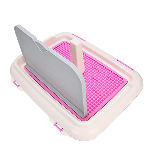 Trainingstoilette, Zaun Hundetoilette für Rüden für kleine Hunde(pink) von 01