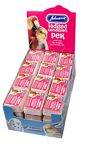 10 PACK Johnsons Johnsons Papageienkäfig mit Papageien-Motiv, zum Aufhängen von 10 PACK