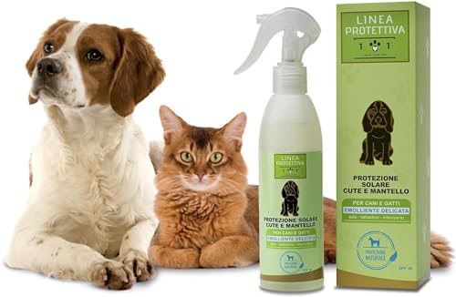 Sonnenschutzspray, natürliches und pflanzliches Spray für Hunde und Katzen – für Haut und Fell – gebrauchsfertige Lösung gegen UV-Strahlen – geeignet für alle Haartypen, Linie 101 (100 ml) von 101 love for pet