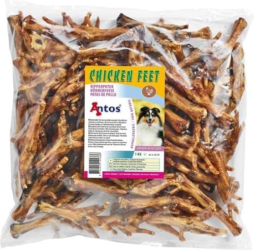 1kg Getrocknete Hähnchenschenkel Natürliche Snacks Hund Glutenfrei Hühner Laufbeine Hunde Hunde Snack von 123diepvriesvoer.nl