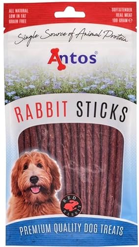 Real Fleisch Red Kaninchen Sticks Natürliche Kaninchen Snacks Hund Natürliche Hund Snack Kaninchen Glutenfrei von 123diepvriesvoer.nl