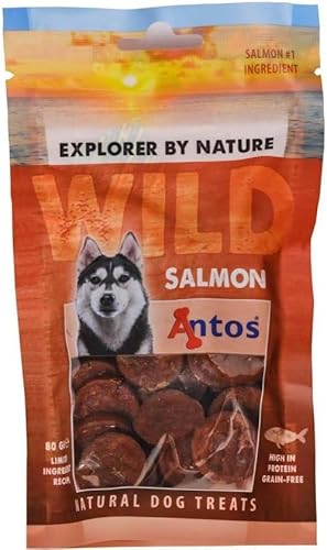 Wild Lachs 96% Fisch Getreidefreie Hunde Training Belohnung Snacks Puppenkurs Hund Belohnungssnacks von 123diepvriesvoer.nl