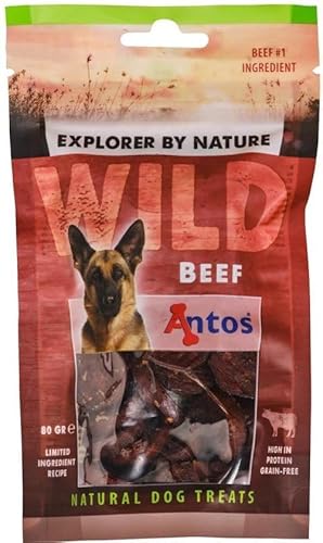 Wild Rind 96% Fleisch Getreidefreie Hunde Training Belohnung Snacks Puppenkurs Hund Belohnungssnacks von 123diepvriesvoer.nl