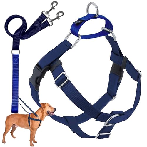 2 Hounds Design 818557021726 No-Pull Dog Harness with LeashLarge (1 Zoll Wide) LNavy von 2 Hounds Design