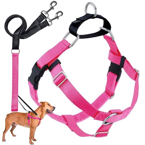 2 Hounds Design 818557022242 No-Pull Dog Harness with LeashX-Large (1 Zoll Wide) XLHOT Pink von 2 Hounds Design