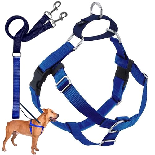 2 Hounds Design 818557022686 No-Pull Dog Harness with LeashXX-Large (1 Zoll Wide) XXLRoyal Blue von 2 Hounds Design