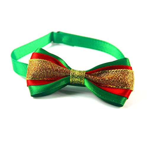 Pet Bow Tie Collar Entzückendes Katzenkleidungszubehör Verstellbare Halsverzierung Weihnachtsrequisiten Weihnachten Katzen Hundehalsbänder, Typ 2 von 22Wenbeseung