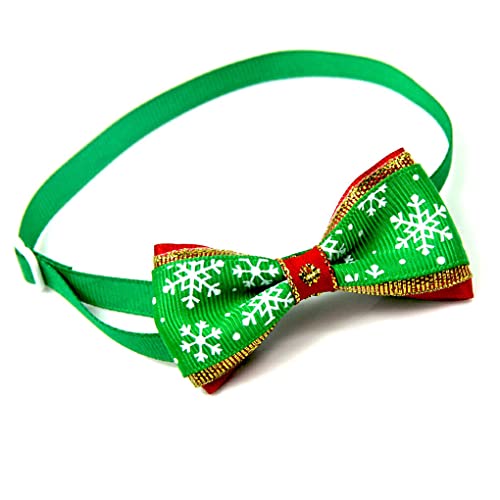 Pet Bow Tie Collar Entzückendes Katzenkleidungszubehör Verstellbare Halsverzierung Weihnachtsrequisiten Weihnachten Katzen Hundehalsbänder, Typ 4 von 22Wenbeseung
