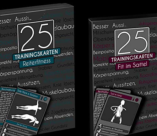 Reiterfitness 25 Trainingskarten von 25 Trainingskarten