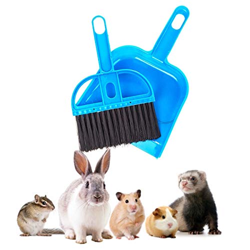 2Brothers Wholesale Mini-Besen- und Kehrschaufel-Reiniger für Kaninchen, Chinchilla, Igel und Hamster für Tierstreu von 2Brothers Wholesale