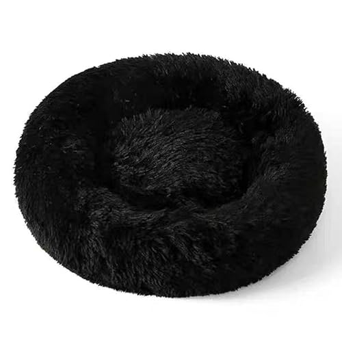 3 One PetZ Katzenbett, Plüsch-Hundebett, Herbst- und Winterwärme, Indoor-Katzenmatte, kariert (Schwarz, 120 cm) von 3 One PetZ