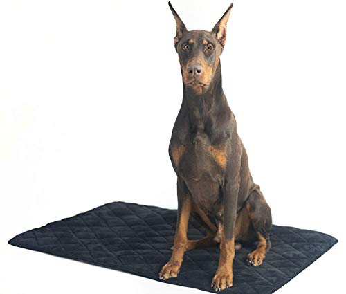 4Knines Hundekäfig-Matte (groß, schwarz) von 4Knines