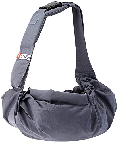 4Lazylegs PET Carrier Pocket Canvas Hundetragebeutel M, blau von 4Lazylegs