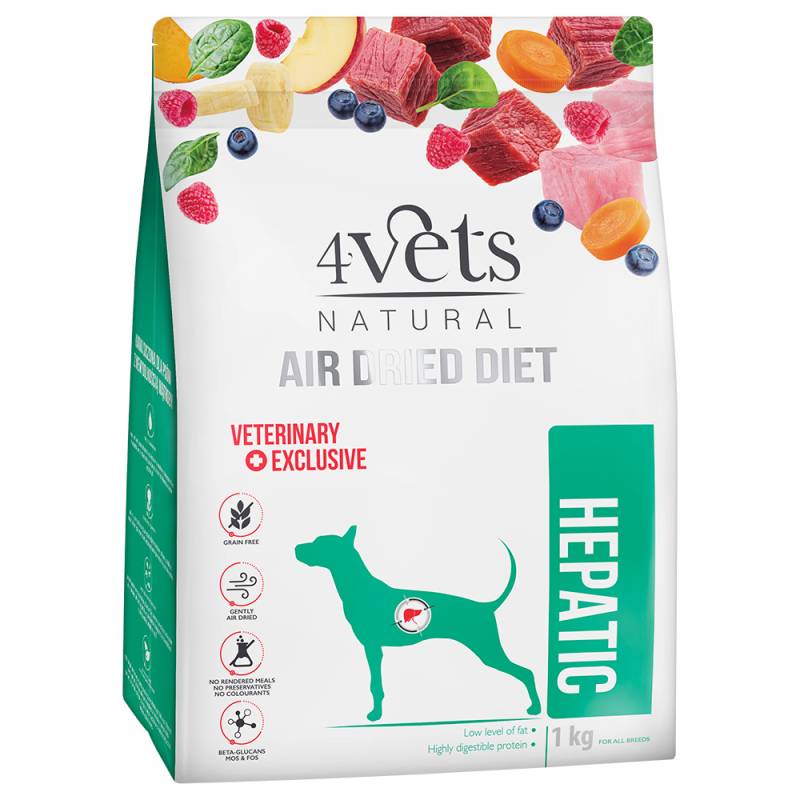 4Vets Natural Canine Hepatic - Sparpaket: 2 x 1 kg von 4vets