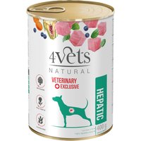 4Vets Natural Hund Hepatic 400 g - 6 x 400 g von 4vets