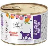 4Vets Natural Katze Gastro Intestinal - 12 x 185 g von 4vets