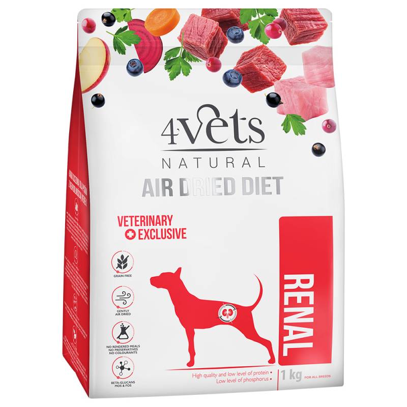 4Vets Natural Renal Hundetrockenfutter - 1 kg von 4vets