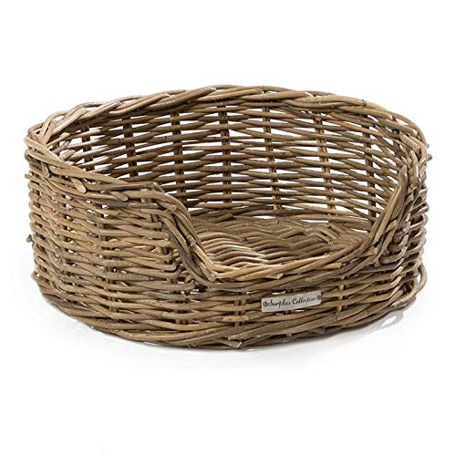 51 Degrees North - Rattan - Basket - 50 cm - Hundekorb von 51 Degrees North