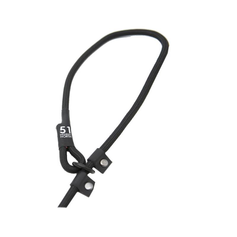 51 Degrees North - Wanderful - Leash - Slipline - Black - 140 cm x 12 mm von 51 Degrees North