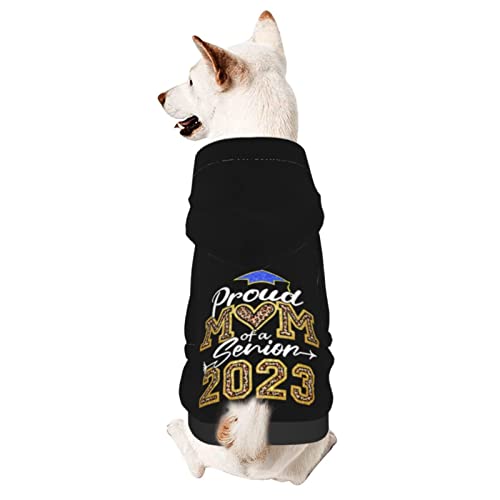 Hund Hoodie, Stolze Mutter Eines Seniors Von 2023 Pet Bekleidung Warme Hundekleidung Atmungsaktiver Haustierkleidung Für Hunde Für Welpen Mittelgroße Hunde Katze M von 550