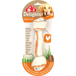 8in1 Delights Chicken Bones Hundesnack 3 Packungen von 8in1