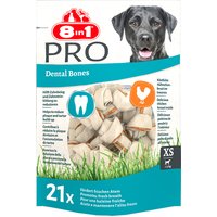 8in1 Pro Dental Kauknochen Huhn - XS: 2 x 252 g (42 Stück) von 8in1