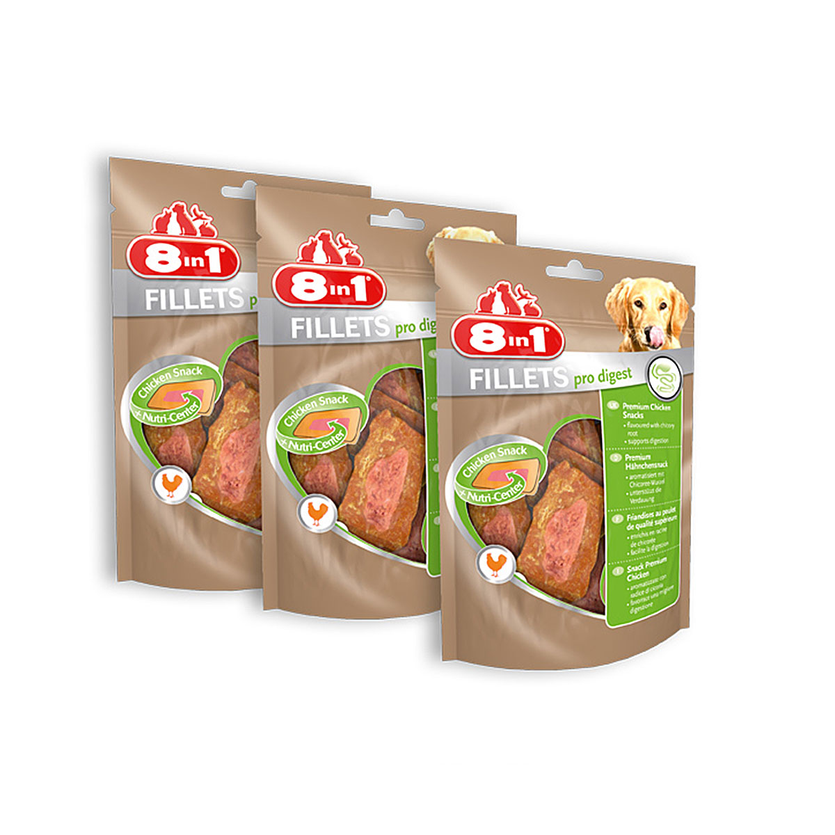 8in1 Fillets pro digest 3xGröße S von 8in1