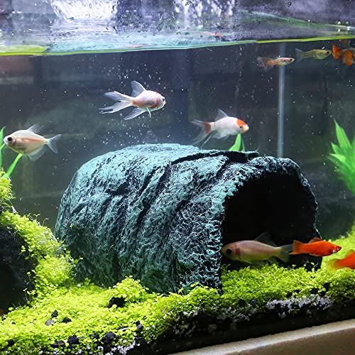 9.99WORLD MALL Reptile Rock Hide Cave Natural Hideout for Reptilien/Small Lizards/Turtles/Fish/Amphibiens/Bearded Dragon Tank Accessories von 9.99WORLD MALL