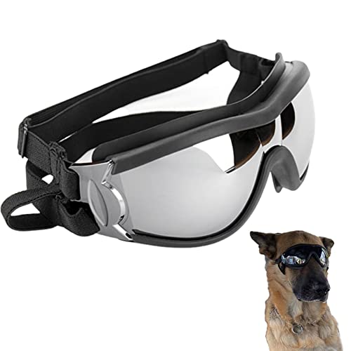 Hundebrille – Welpenaugenschutz | Mode Haustier Coole Hund Sonnenbrille UV-Schutz Winddichte Brille Haustier Augenkleidung Hund Schwimmen Skaten Brille Haustier Zubehör A/a von A/A