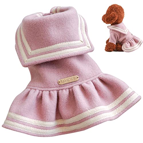 A/R Haustier-Prinzessin-Kleid - Haustier-Kleid-Prinzessin-Rock - Haustier-Welpen-Kleidungs-Outfit-Bekleidungs-Sweatshirt, Hunde-Katzen-Kleidungs- -Warmer Mantel für Chihuahua Yorkie von A/R