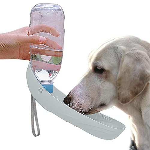 A/R Hundeflaschen-Wasserspender – tragbarer Trinkflaschenspender für Haustiere, Becher für Katzen, Hunde, Welpen von A/R