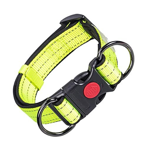 A/R Hundehalsbänder - Reflektierendes Hundehalsband mit Schnellverschluss,Nylon-Trainingshalsband für Welpen, kleine und mittelgroße Hunde von A/R