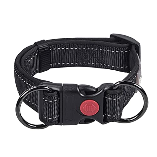 A/R Reflektierendes Hundehalsband | Reflektierendes Hundehalsband mit Schnellverschluss,Nylon-Trainingshalsband für Welpen, kleine und mittelgroße Hunde von A/R