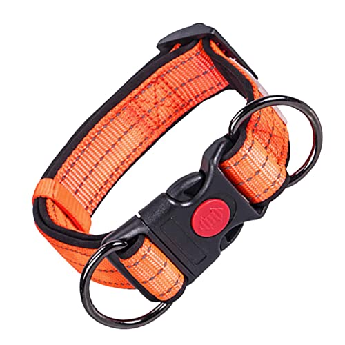 A/R Verstellbare Hundehalsbänder | Reflektierendes Hundehalsband mit Schnellverschluss - Nylon-Trainingshalsband für Welpen, kleine und mittelgroße Hunde von A/R