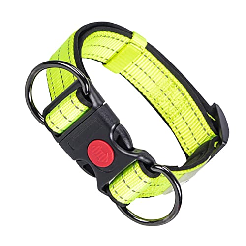 A/R Verstellbares Hundehalsband | Verstellbarer Hundehalsbandriemen - Nylon-Haustierhalsbänder für kleine, mittelgroße Hunde, Lauftraining, schnell zu lösen von A/R