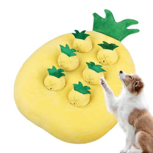 AALLYN Karotten-Katzenspielzeug, Hundespielzeug Karottenfarm,Enrichment Dog Snuffle Puzzle-Spielzeug | Erdbeerpflückpuppe, interaktives Katzenspielzeug, Karottenfarm, Ananaspuppe von AALLYN