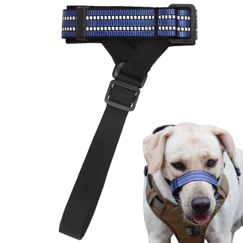 Hundemaulkörbe, Unerwünschtes Kauen verhindert Maulkörbe für Hunde, nachts, reflektierend, Haustierzubehör für Outdoor-Aktivitäten zum Fotografieren, Zuhause, Spazierengehen, Reisen, Spielen im Aallyn von AALLYN