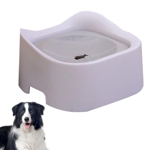 Tropffreier Wassernapf für Hunde - Schwimmender, auslaufsicherer Wasserspender für Hunde,Slow Feeder, Haustier-Wassernapf für Hunde, Katzen und Haustiere für Zuhause und Reisen, Aallyn von AALLYN