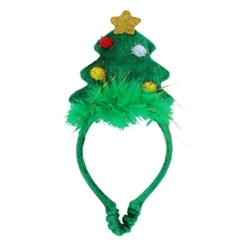 AB TOOLS Hunde-Stirnband mit Weihnachtsbaum-Motiv, Größe M von AB Tools