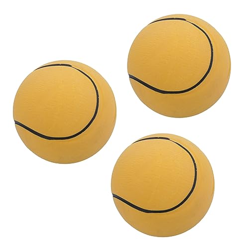 AB Tools Dog Play Time Tennisball, Gummi, klein, 6 cm, 3 Stück von AB Tools