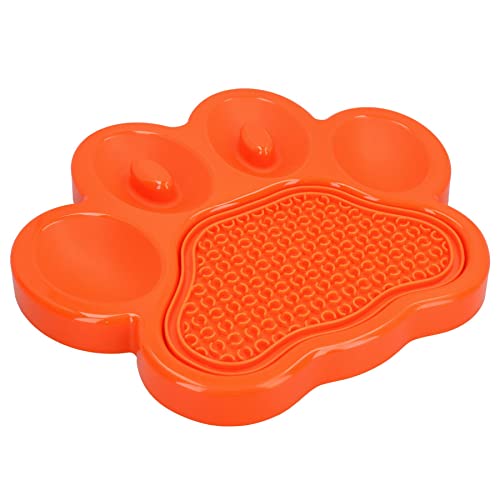 AB Tools Orange Paw Interactive Dog Slow Feeder Futternapf & Lick Mat Dog Food Accessories von AB Tools