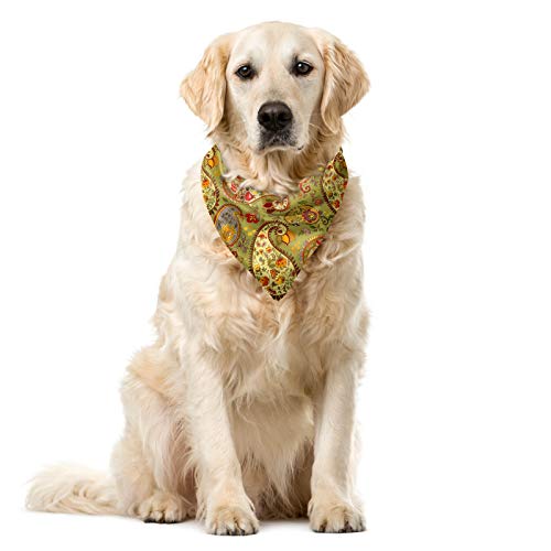 ABAKUHAUS Paisley Hundehalsband Bandanas, Mehrfarbig von ABAKUHAUS