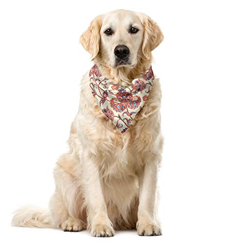 ABAKUHAUS traditionell Hundehalsband Bandanas, Mehrfarbig von ABAKUHAUS